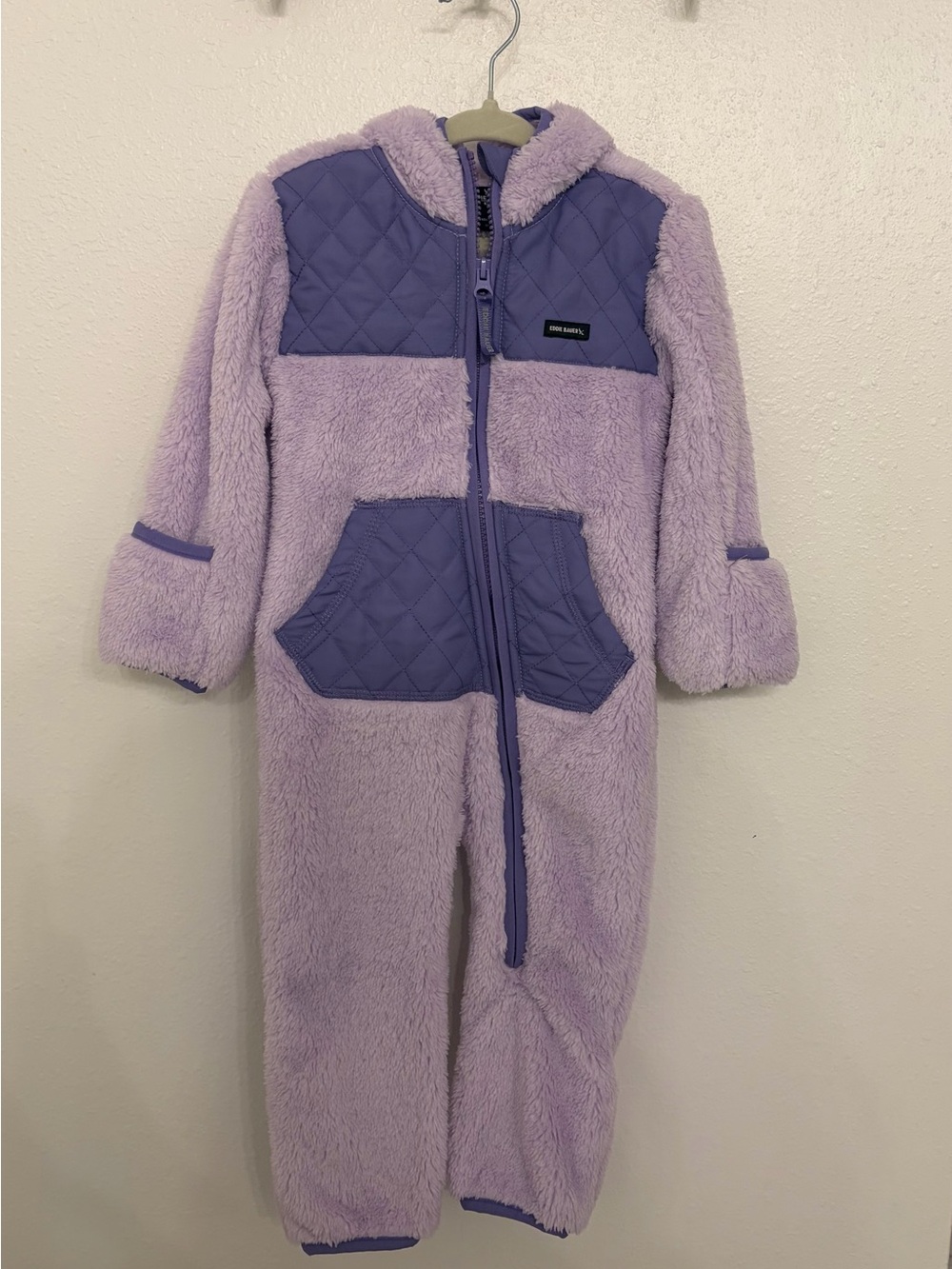 Eddie Bauer 6-12 Months Lavender Bunting Suit
